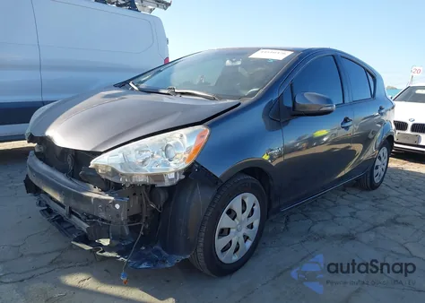 2013 Toyota Prius C One from USA, damaged, VIN JTDKDTB35D1551918